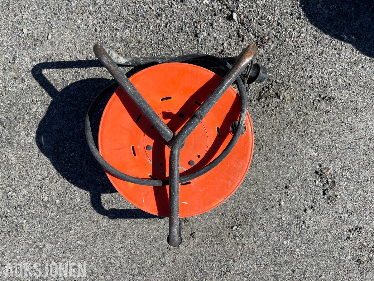 Kabeltromler – 5 stk med kabler
