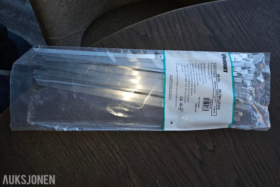 Panduit rustfrie Buntebånd (Steel Ties) LP316 - Lenge 3600mm bredde 7.9mm 