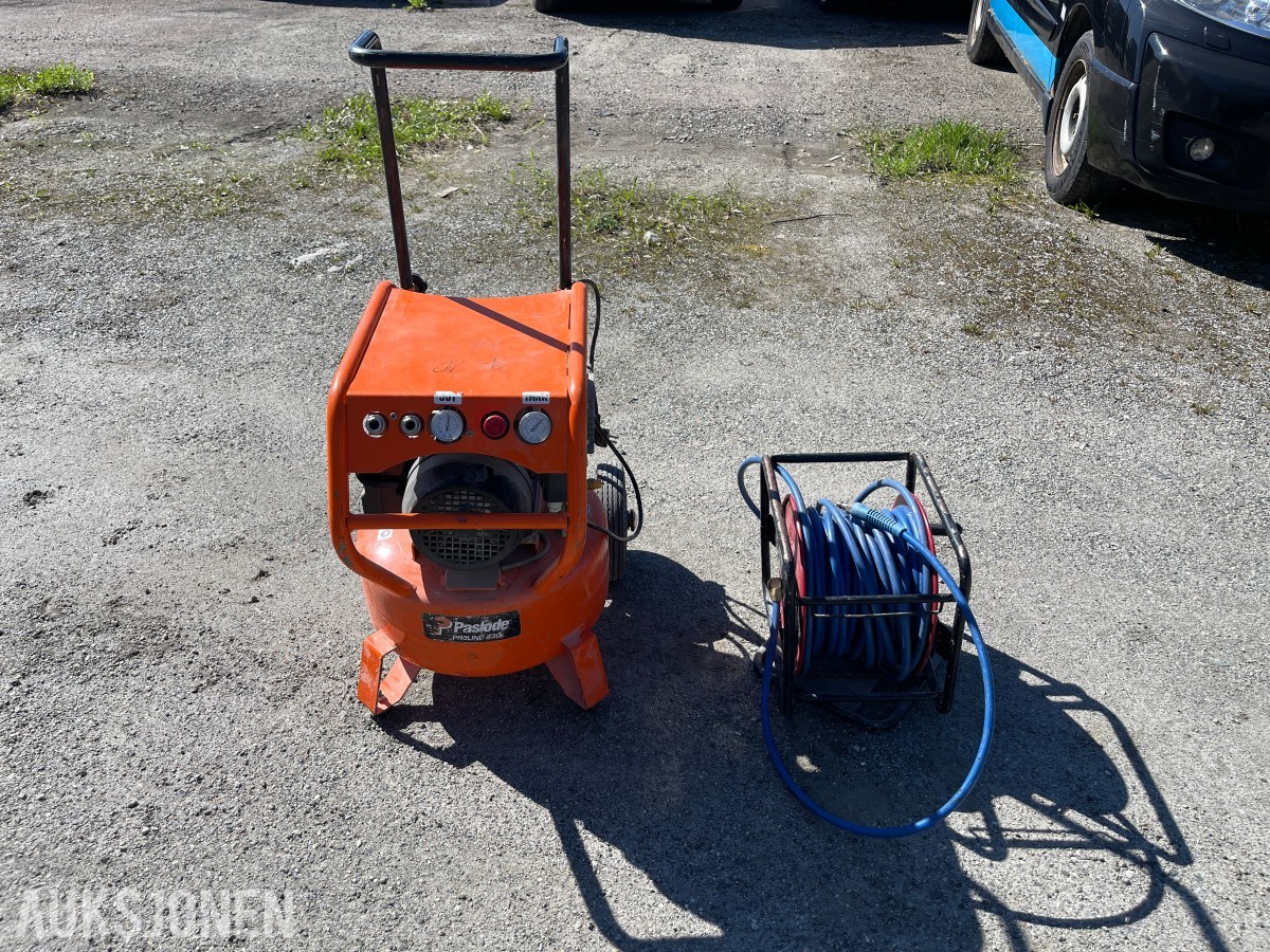 Paslode Proline 330/24-10 med slangetrommel