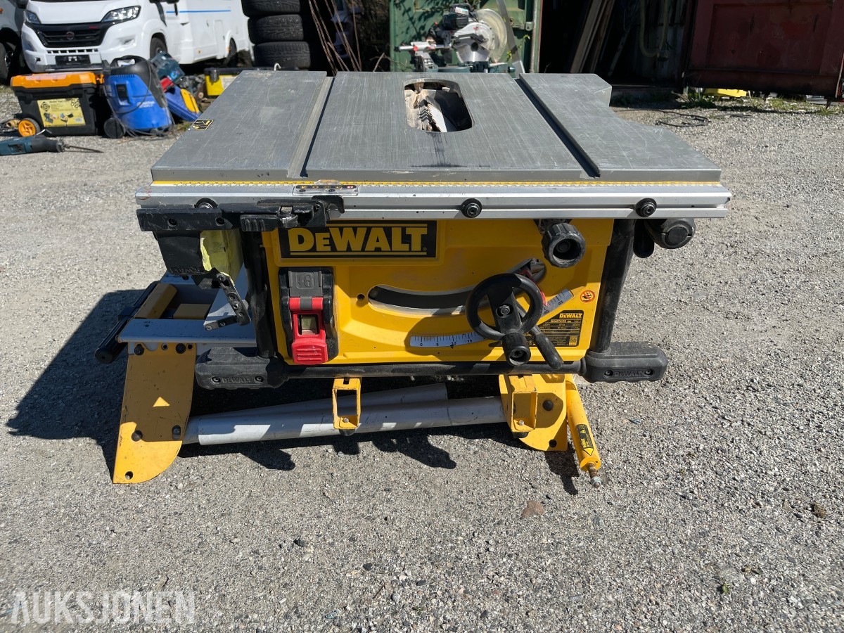 DeWalt bordsag DWE7492 med stativ