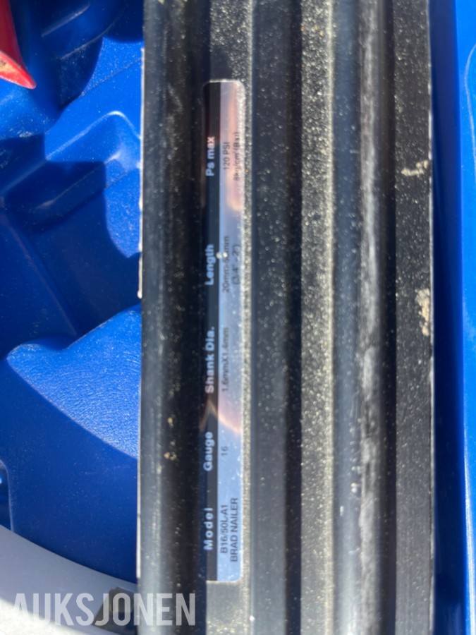 3 stk spikerpistoler / dykkertpistoler i koffert
