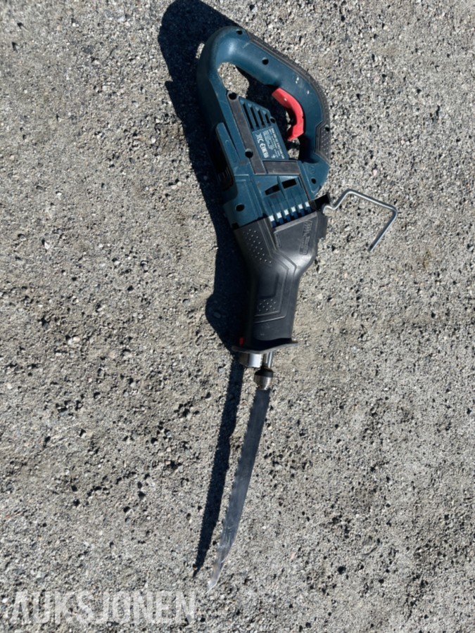 Stor verktøypakke – Bosch, DeWalt, Nilfisk m.m.