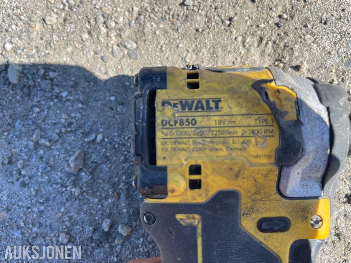 Stor verktøypakke – Bosch, DeWalt, Nilfisk m.m.