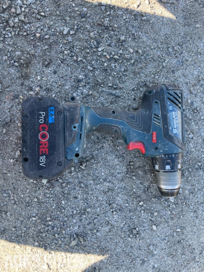 Stor verktøypakke – Bosch, DeWalt, Nilfisk m.m.