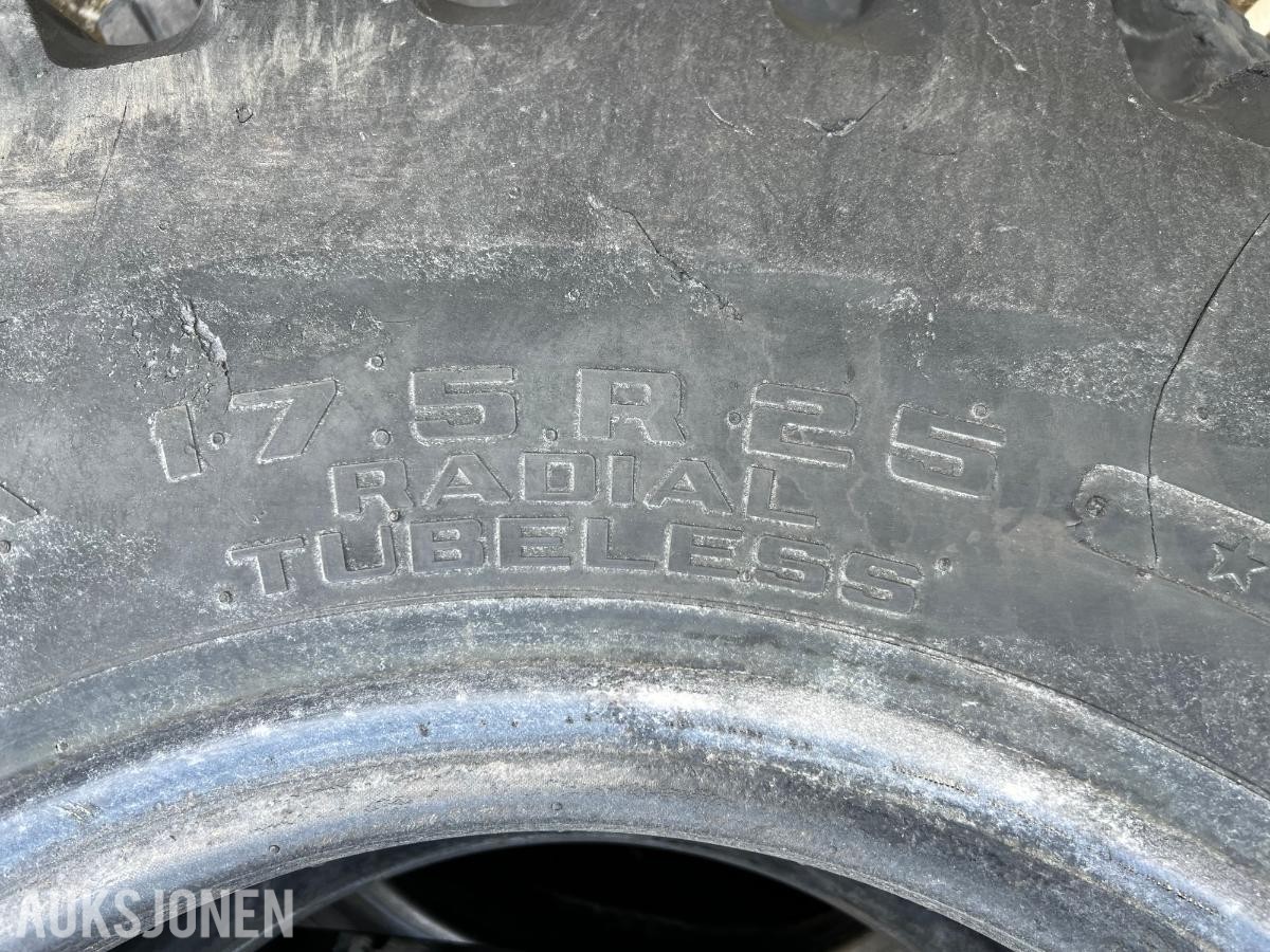 4 stk dekk Radial tubeless offroad 385/75 R22,5