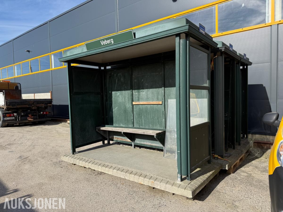 Leskur/ buss skur - 1 stk.