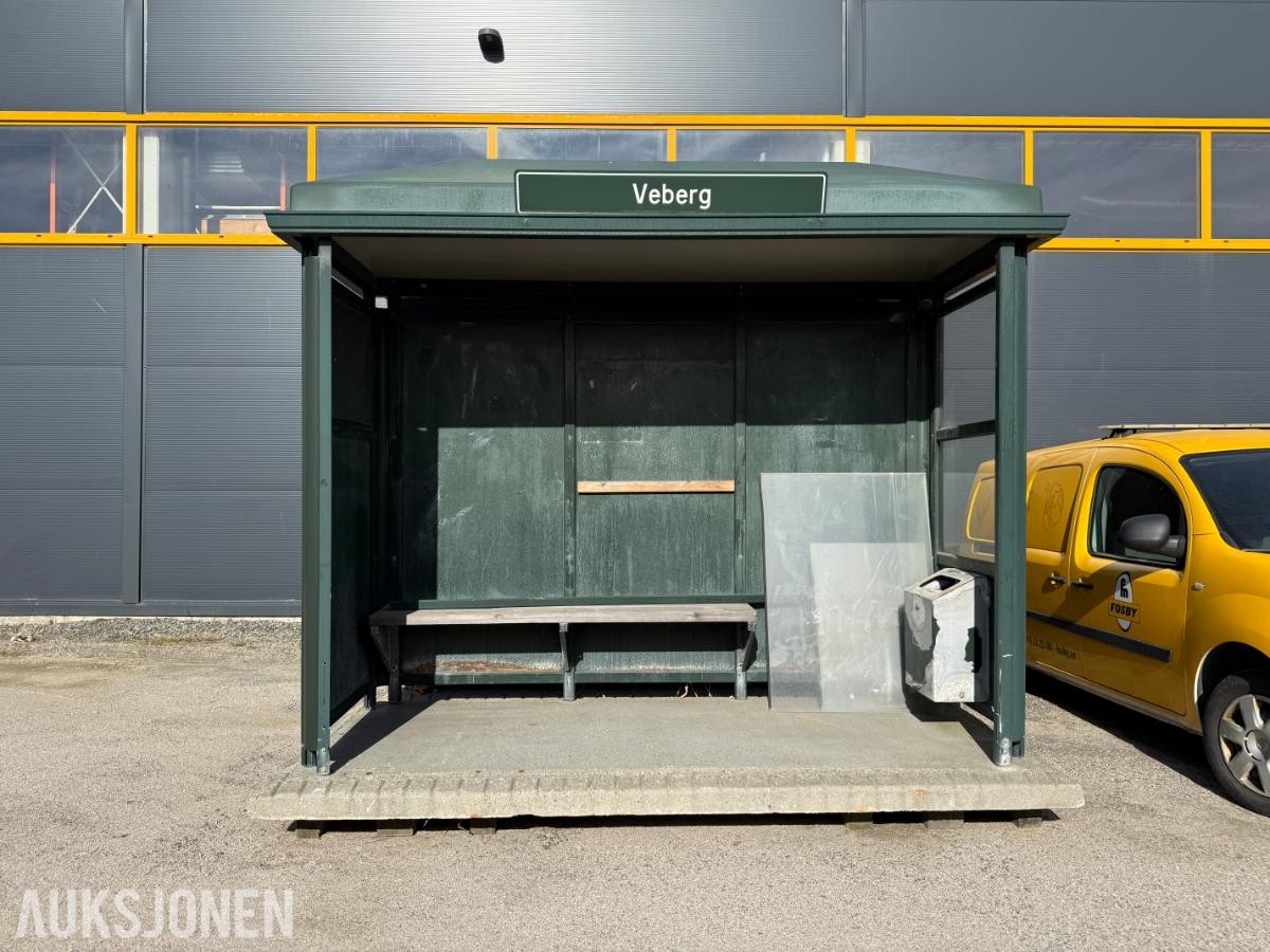 Leskur/ buss skur - 1 stk.
