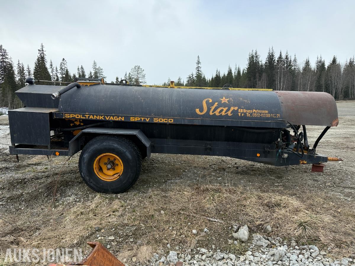 Star Spoltankvogn SPTV 5000 Spoltankvogn / høytrykkstank
