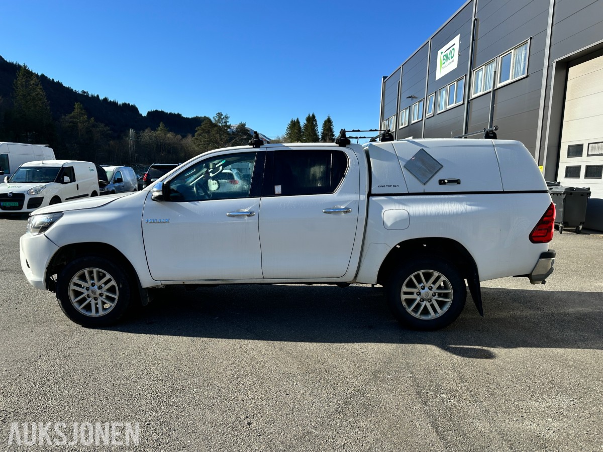 2016 Toyota HILUX 2.4-150 D 4WD - arbeidsbil / prosjekt
