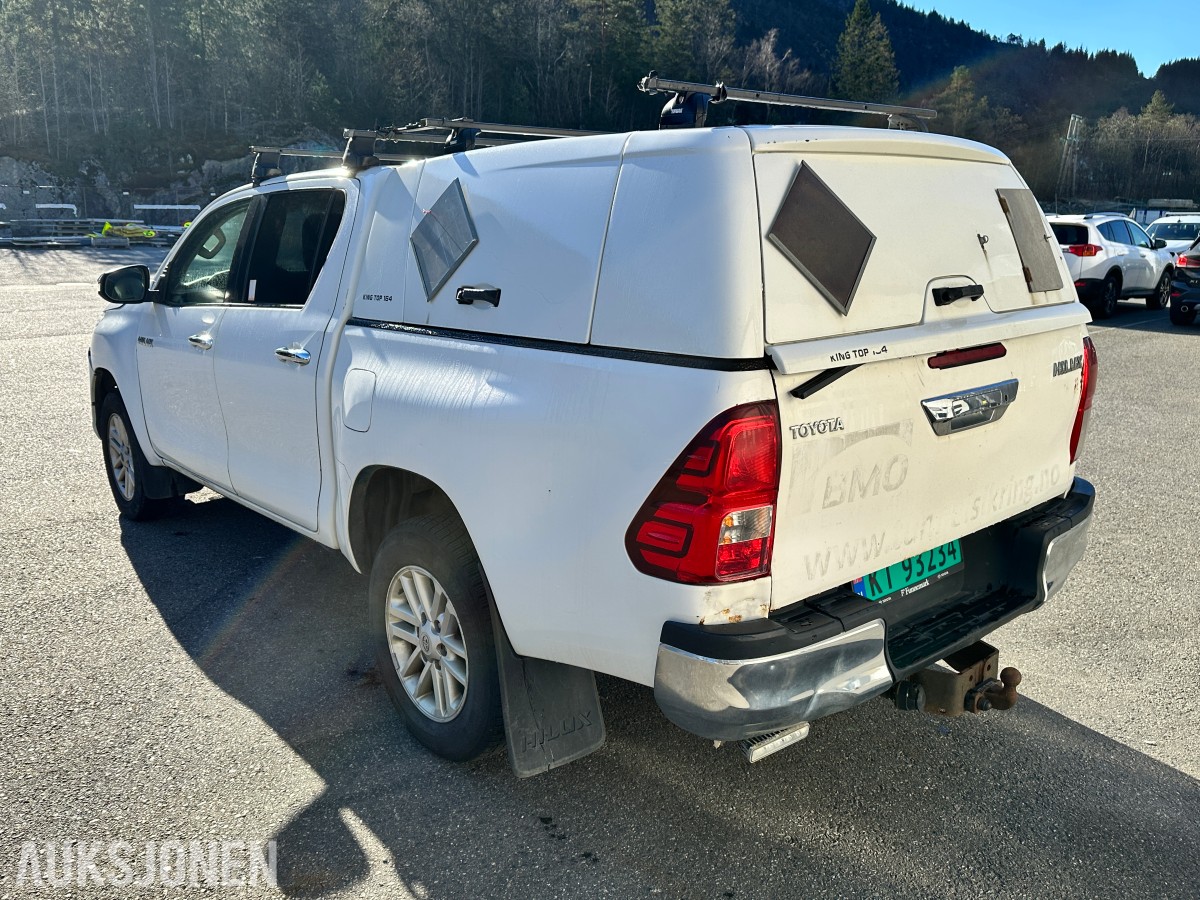 2016 Toyota HILUX 2.4-150 D 4WD - arbeidsbil / prosjekt
