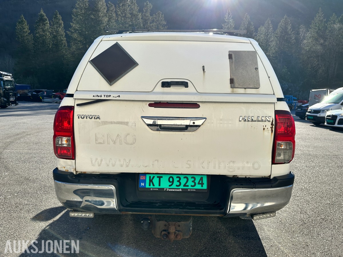 2016 Toyota HILUX 2.4-150 D 4WD - arbeidsbil / prosjekt