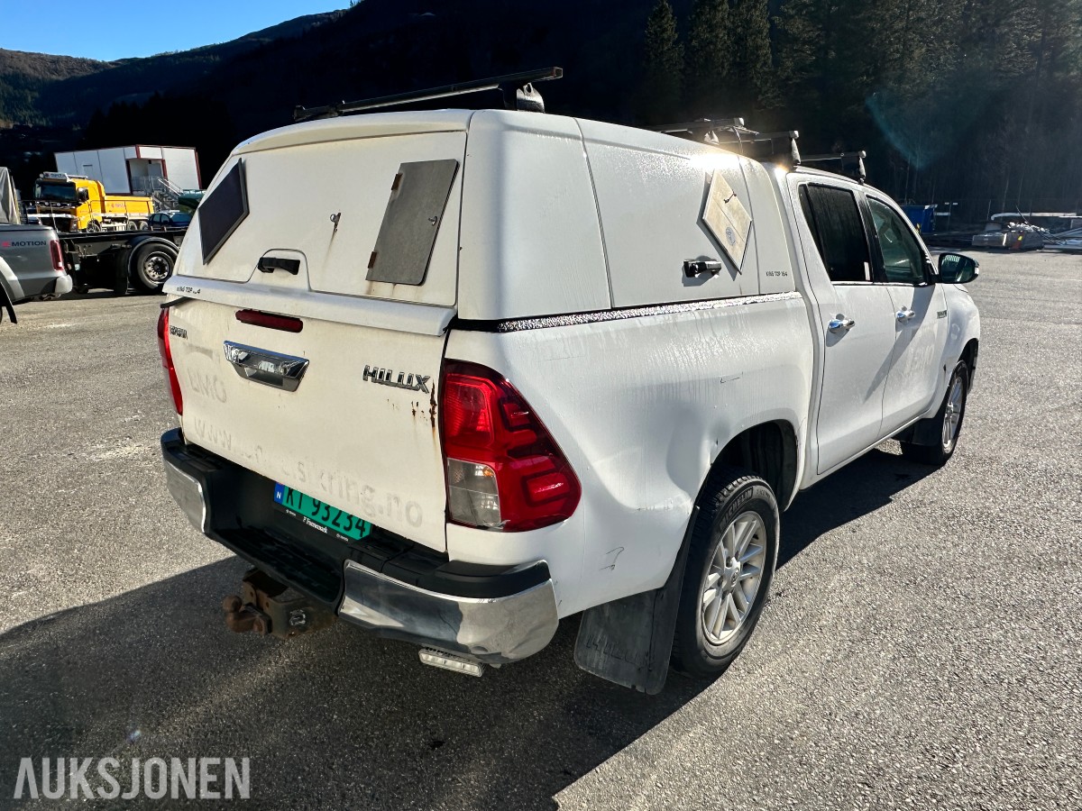 2016 Toyota HILUX 2.4-150 D 4WD - arbeidsbil / prosjekt