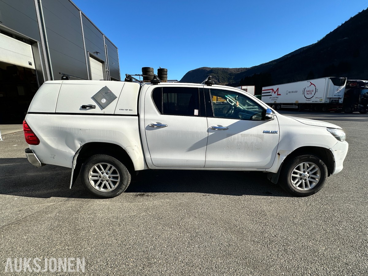 2016 Toyota HILUX 2.4-150 D 4WD - arbeidsbil / prosjekt