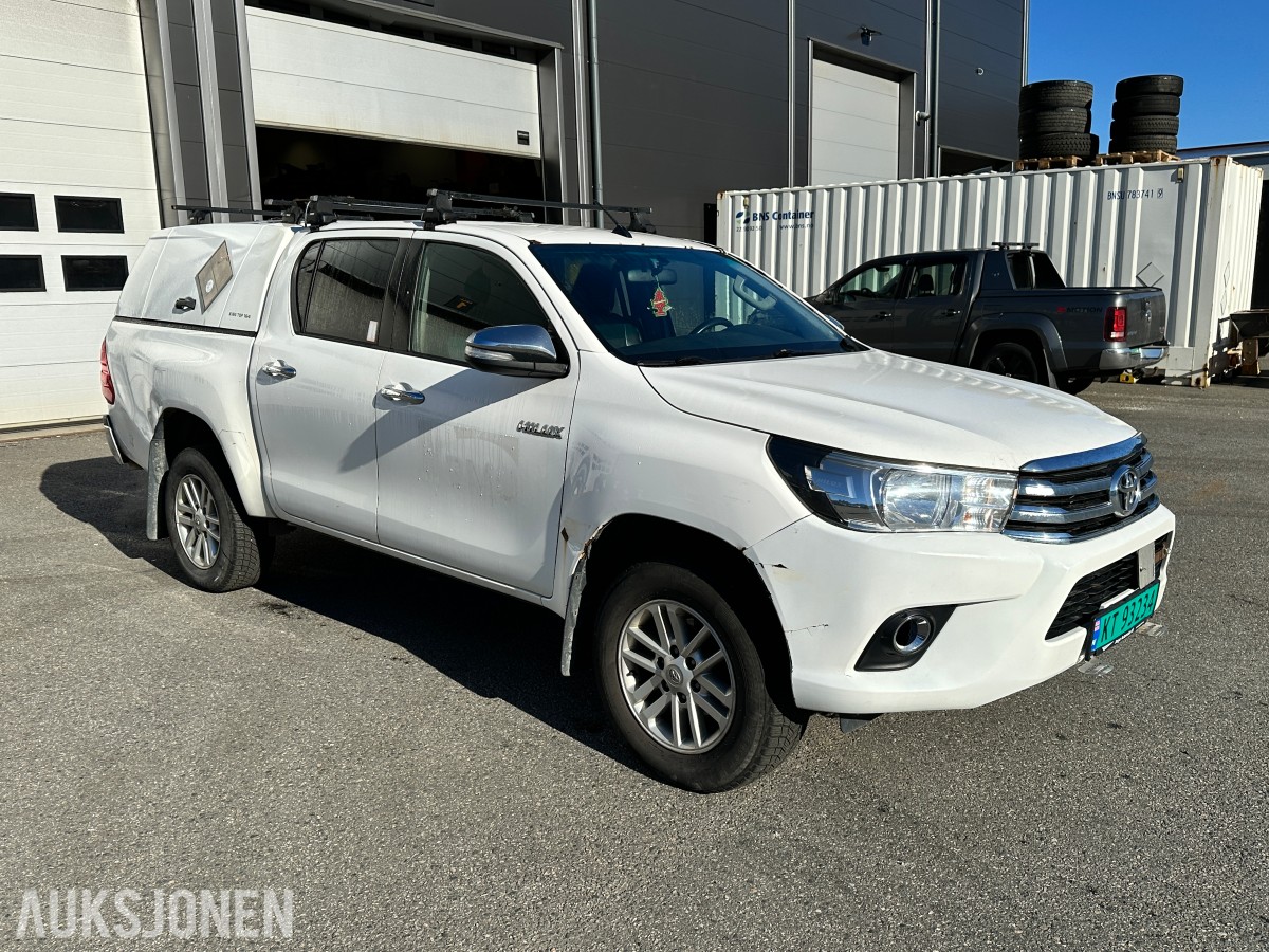 2016 Toyota HILUX 2.4-150 D 4WD - arbeidsbil / prosjekt