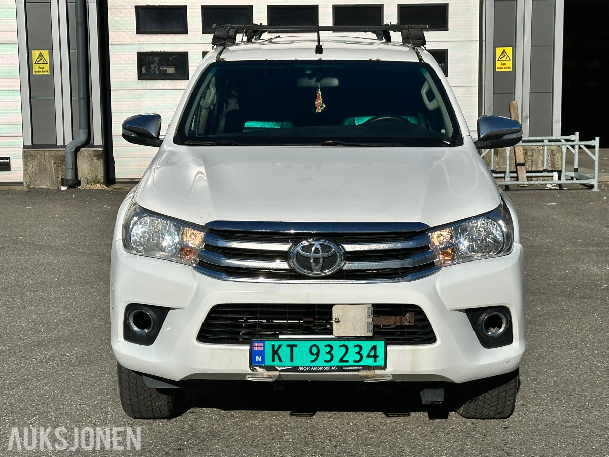 2016 Toyota HILUX 2.4-150 D 4WD - arbeidsbil / prosjekt