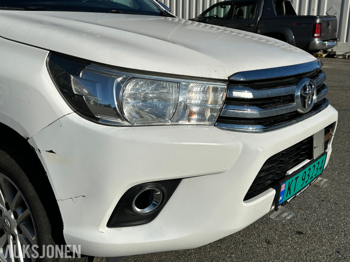 2016 Toyota HILUX 2.4-150 D 4WD - arbeidsbil / prosjekt