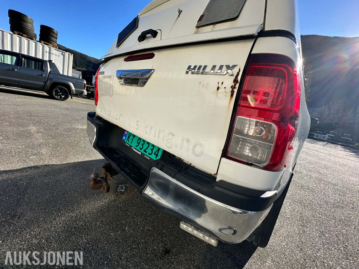 2016 Toyota HILUX 2.4-150 D 4WD - arbeidsbil / prosjekt