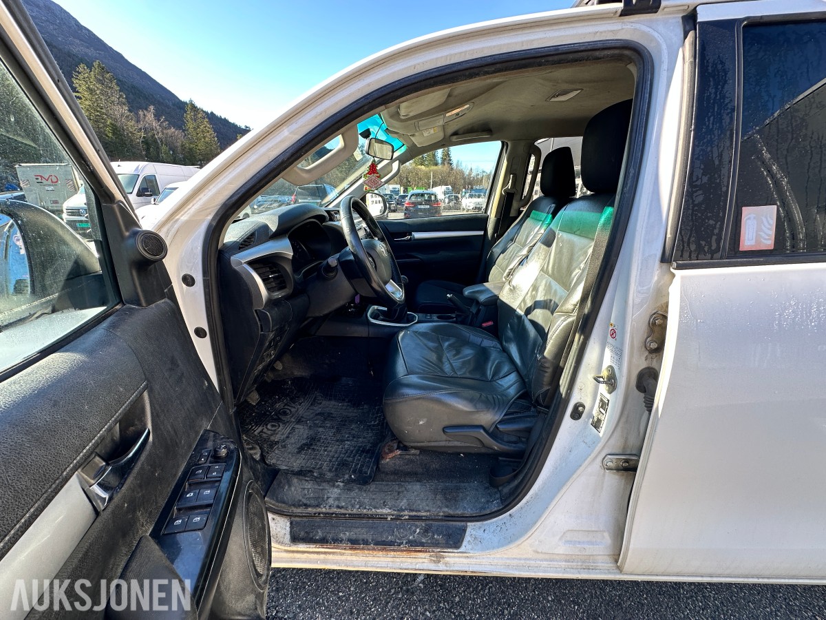 2016 Toyota HILUX 2.4-150 D 4WD - arbeidsbil / prosjekt