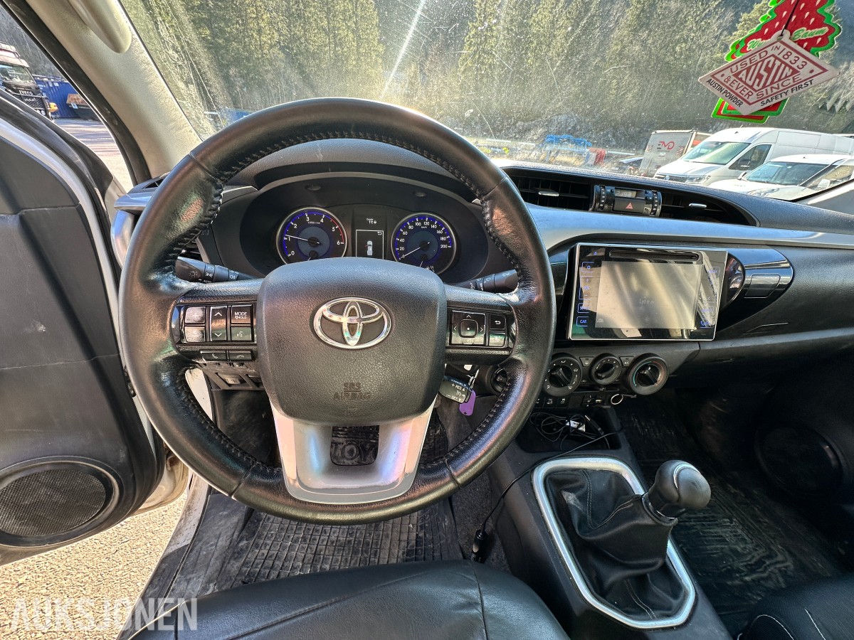 2016 Toyota HILUX 2.4-150 D 4WD - arbeidsbil / prosjekt