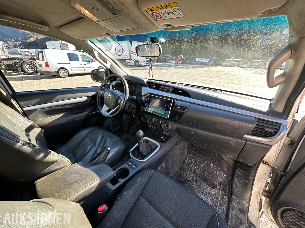 2016 Toyota HILUX 2.4-150 D 4WD - arbeidsbil / prosjekt