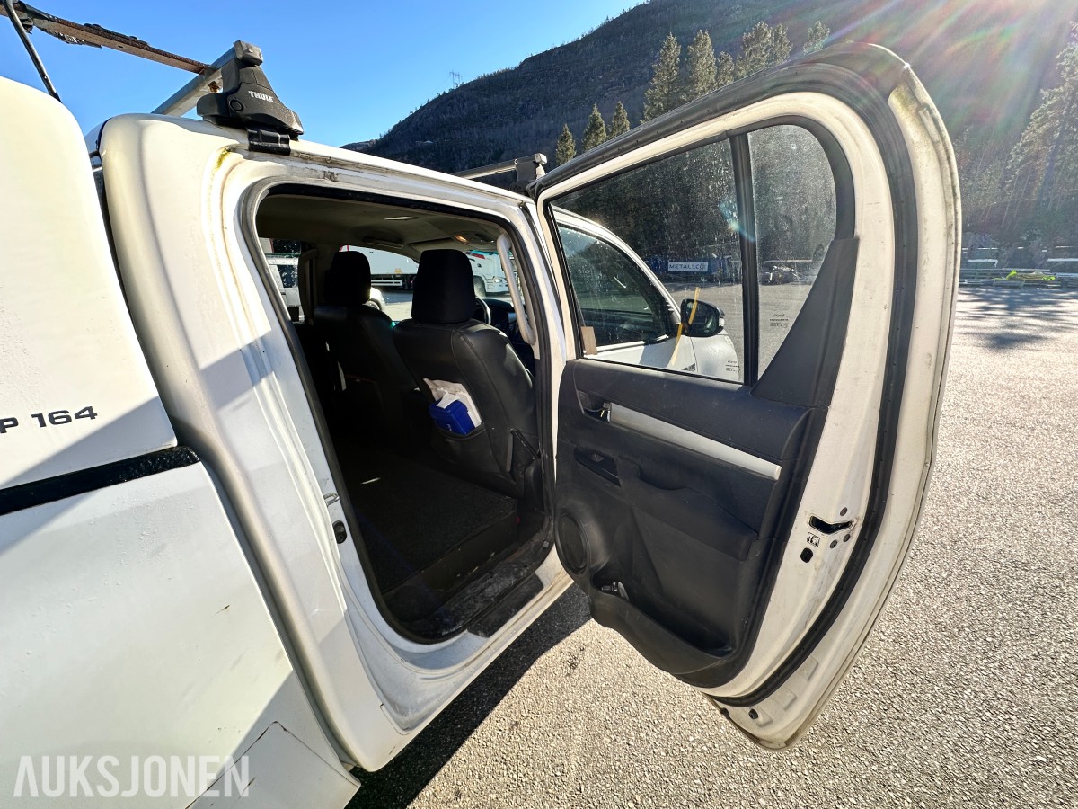 2016 Toyota HILUX 2.4-150 D 4WD - arbeidsbil / prosjekt