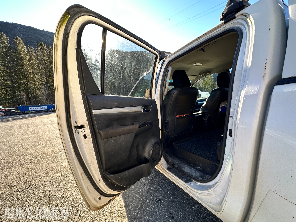 2016 Toyota HILUX 2.4-150 D 4WD - arbeidsbil / prosjekt