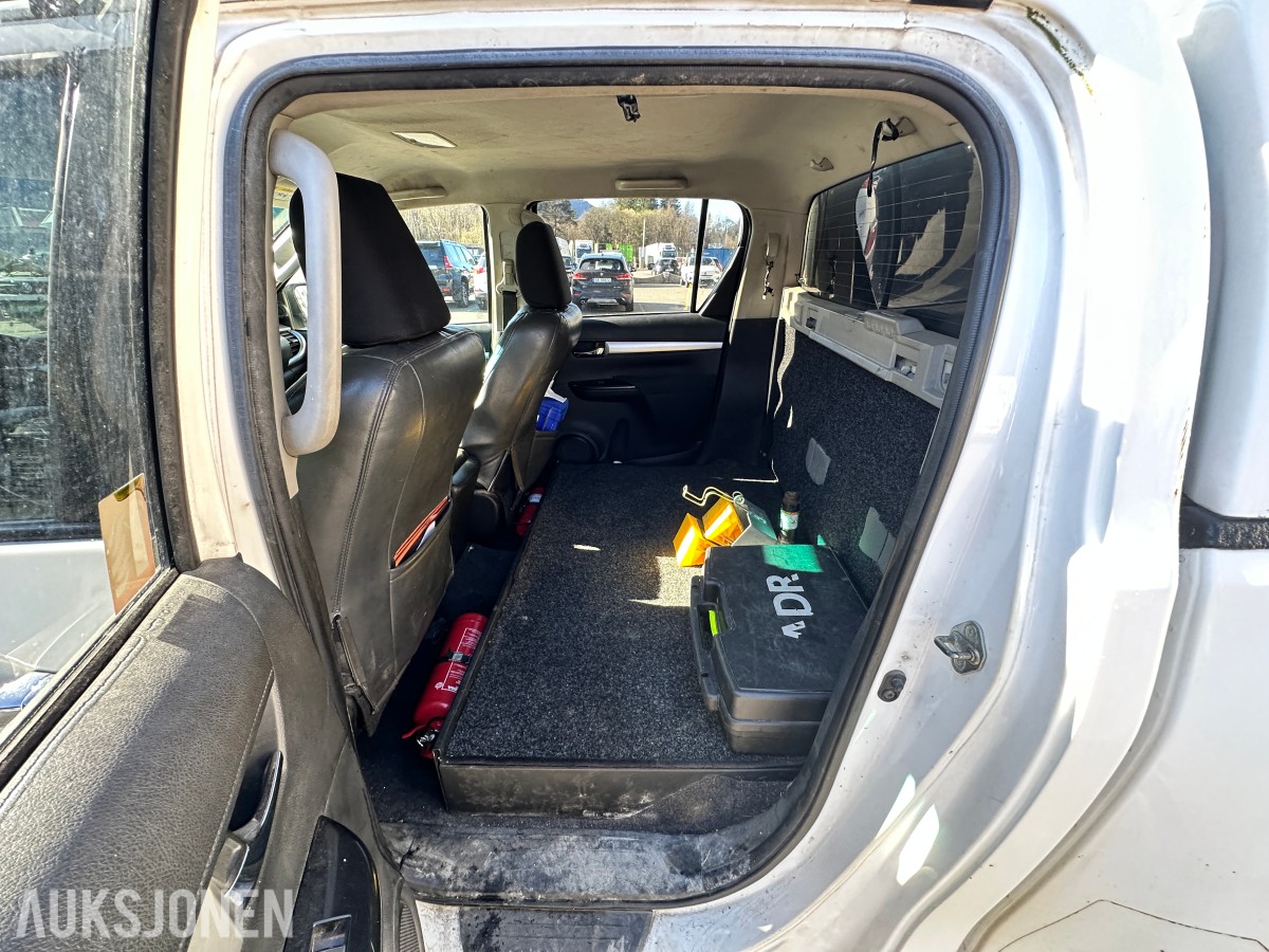 2016 Toyota HILUX 2.4-150 D 4WD - arbeidsbil / prosjekt