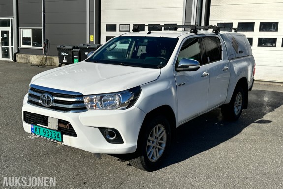 2016 Toyota HILUX 2.4-150 D 4WD - arbeidsbil / prosjekt