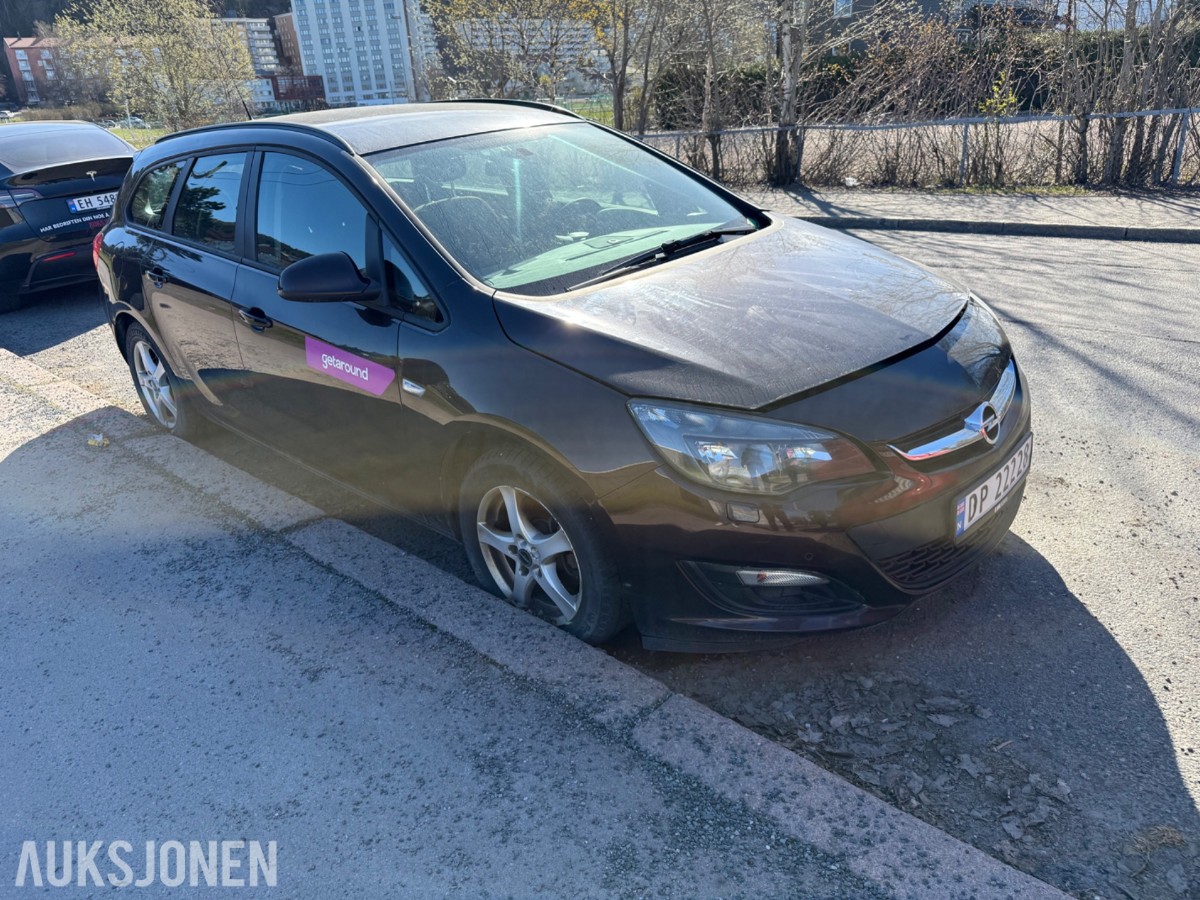 2013 Opel ASTRA 1.7-110 D, multiratt, tilh.feste, s+v hjul
