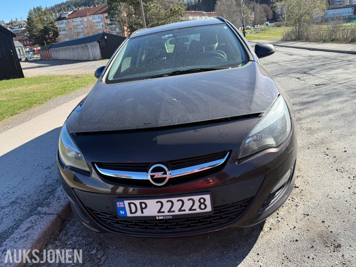 2013 Opel ASTRA 1.7-110 D, multiratt, tilh.feste, s+v hjul