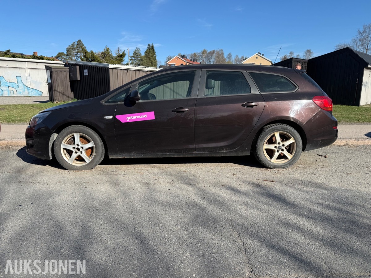 2013 Opel ASTRA 1.7-110 D, multiratt, tilh.feste, s+v hjul