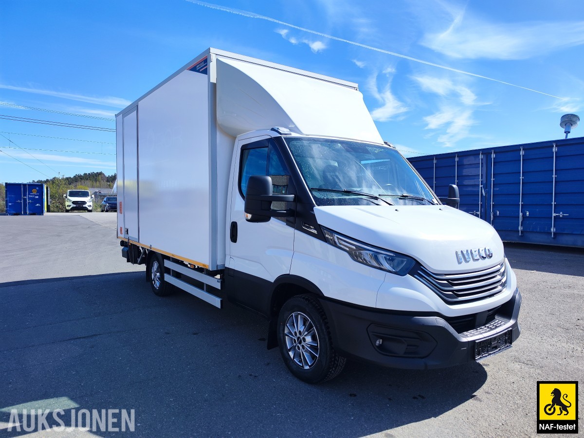 2024 Iveco Daily 156HK AUT SKAPBIL HENGERFESTE BAKLØFTER VARMER CRUISE 