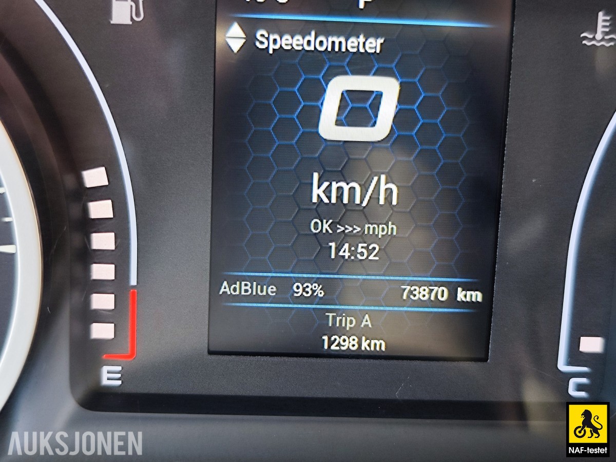 2024 Iveco Daily 156HK AUT SKAPBIL HENGERFESTE BAKLØFTER VARMER CRUISE 