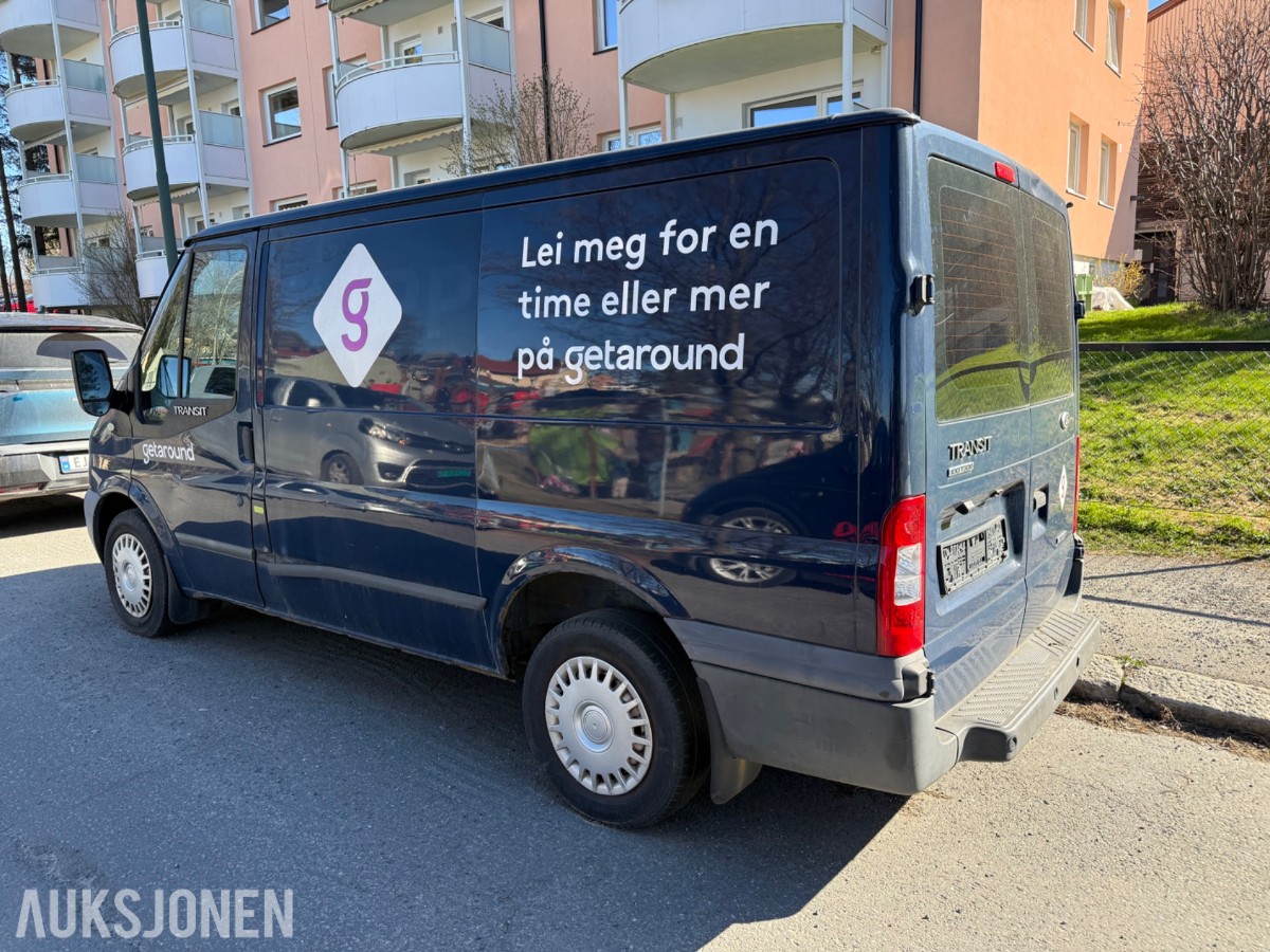 2011 Ford TRANSIT 2.2-101 D varebil, 3-seter, dieselvarmer, s+v hjul