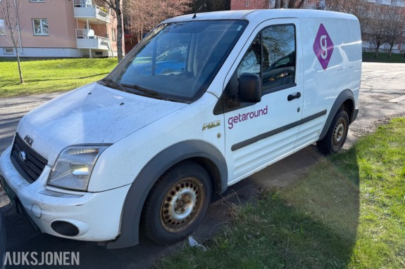 2013 Ford TRANSIT CONNECT 1.8-75 D, sidedør, doble bakdører, lav km, rep.objekt