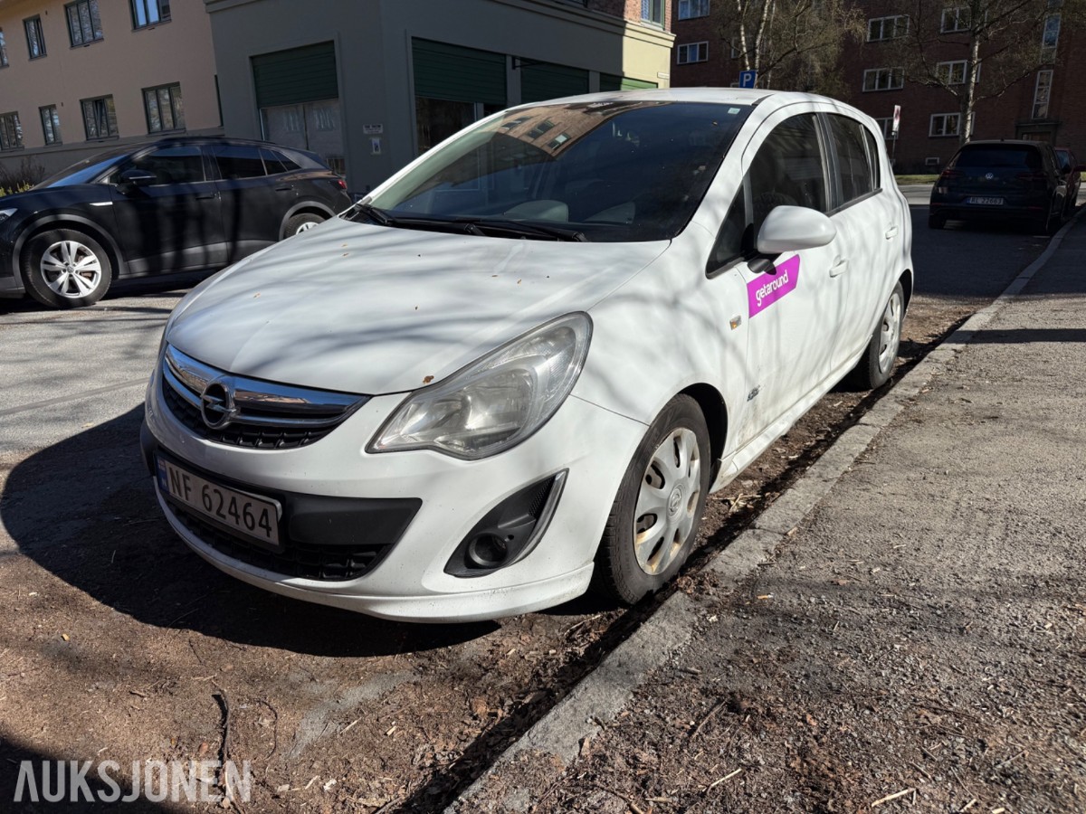 2013 Opel CORSA 1.2-69, Ecoflex, manuell, EU2027, multifunksjonsratt, RADIO