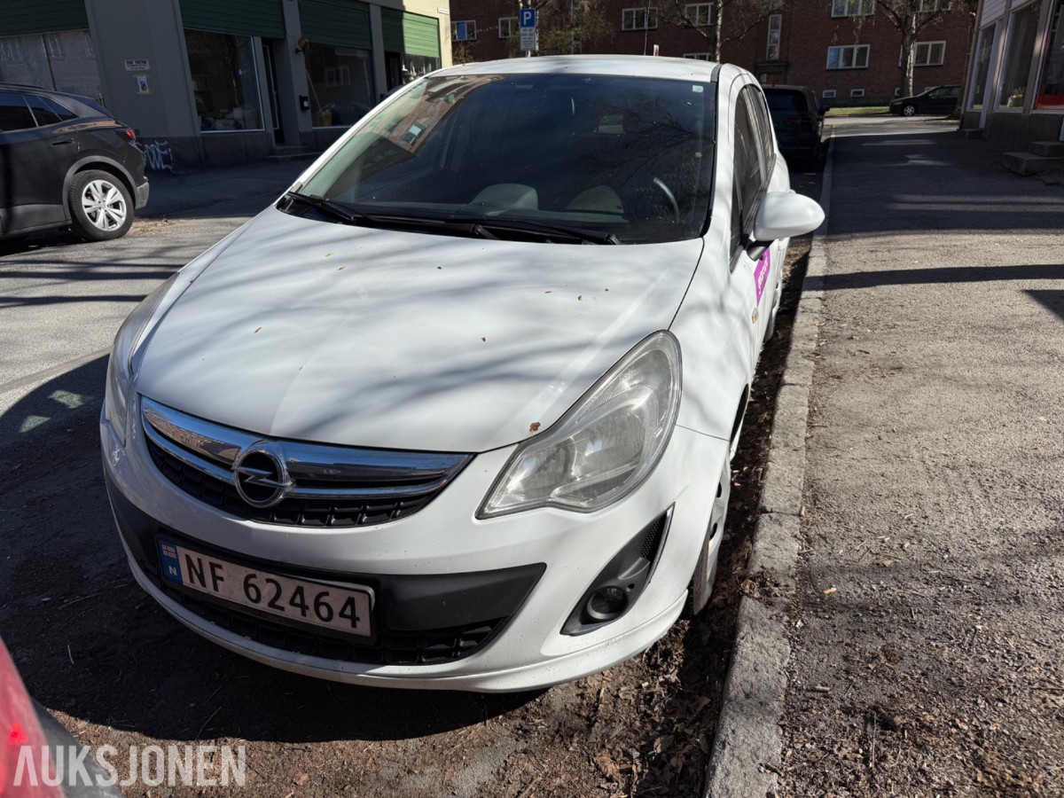 2013 Opel CORSA 1.2-69, Ecoflex, manuell, EU2027, multifunksjonsratt, RADIO