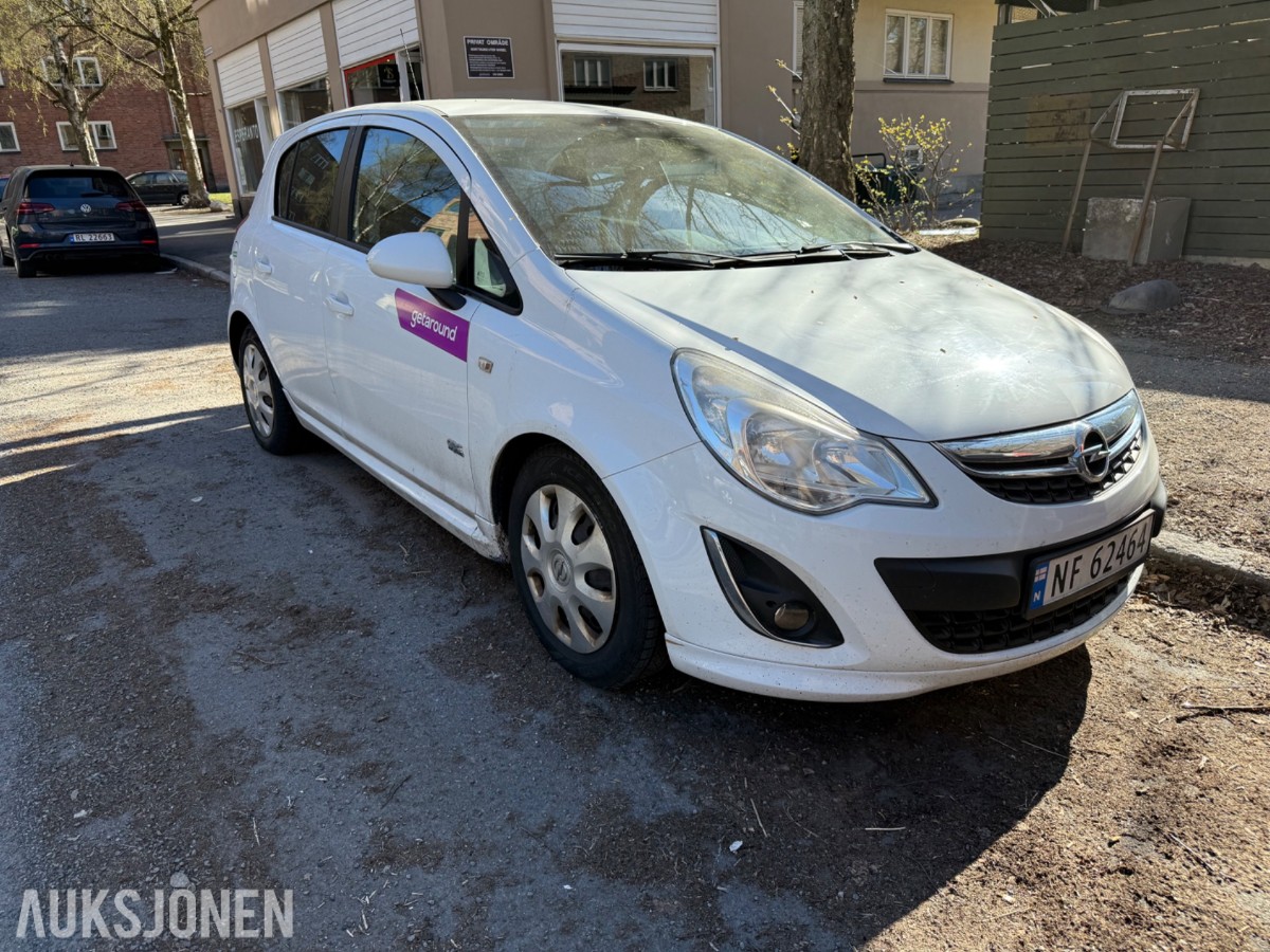 2013 Opel CORSA 1.2-69, Ecoflex, manuell, EU2027, multifunksjonsratt, RADIO