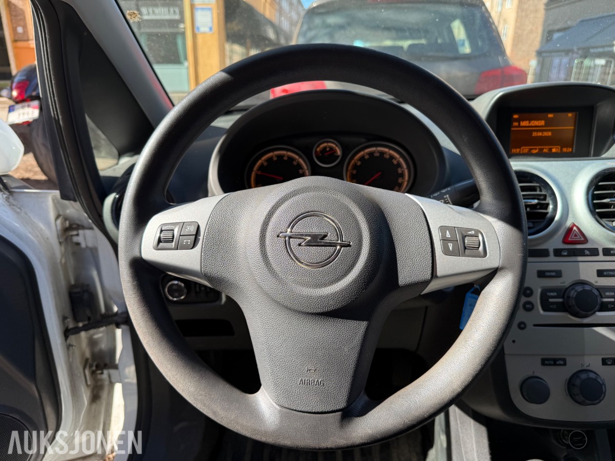 2013 Opel CORSA 1.2-69, Ecoflex, manuell, EU2027, multifunksjonsratt, RADIO