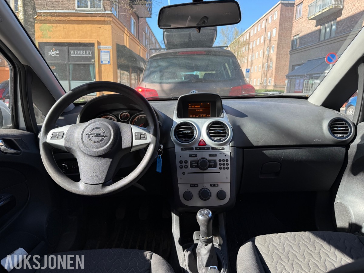2013 Opel CORSA 1.2-69, Ecoflex, manuell, EU2027, multifunksjonsratt, RADIO