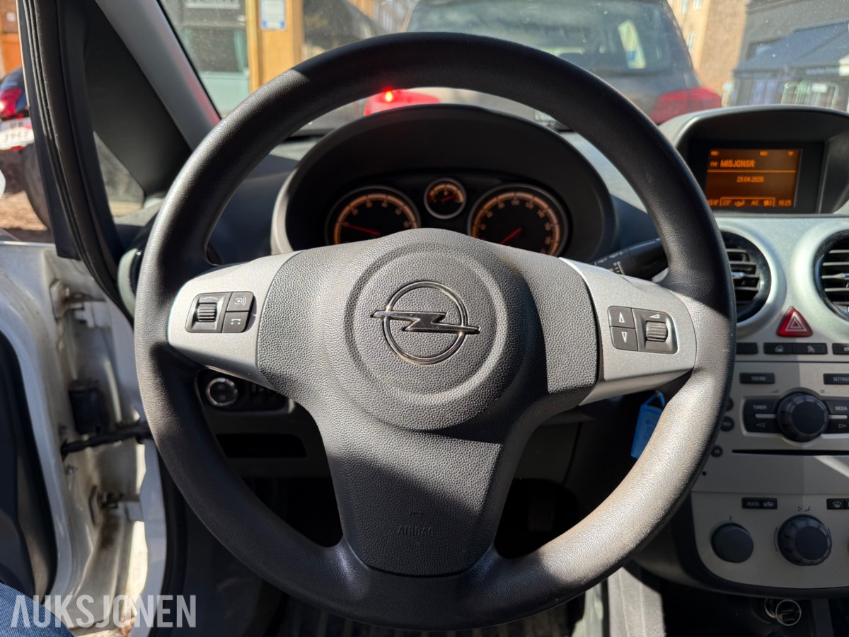 2013 Opel CORSA 1.2-69, Ecoflex, manuell, EU2027, multifunksjonsratt, RADIO
