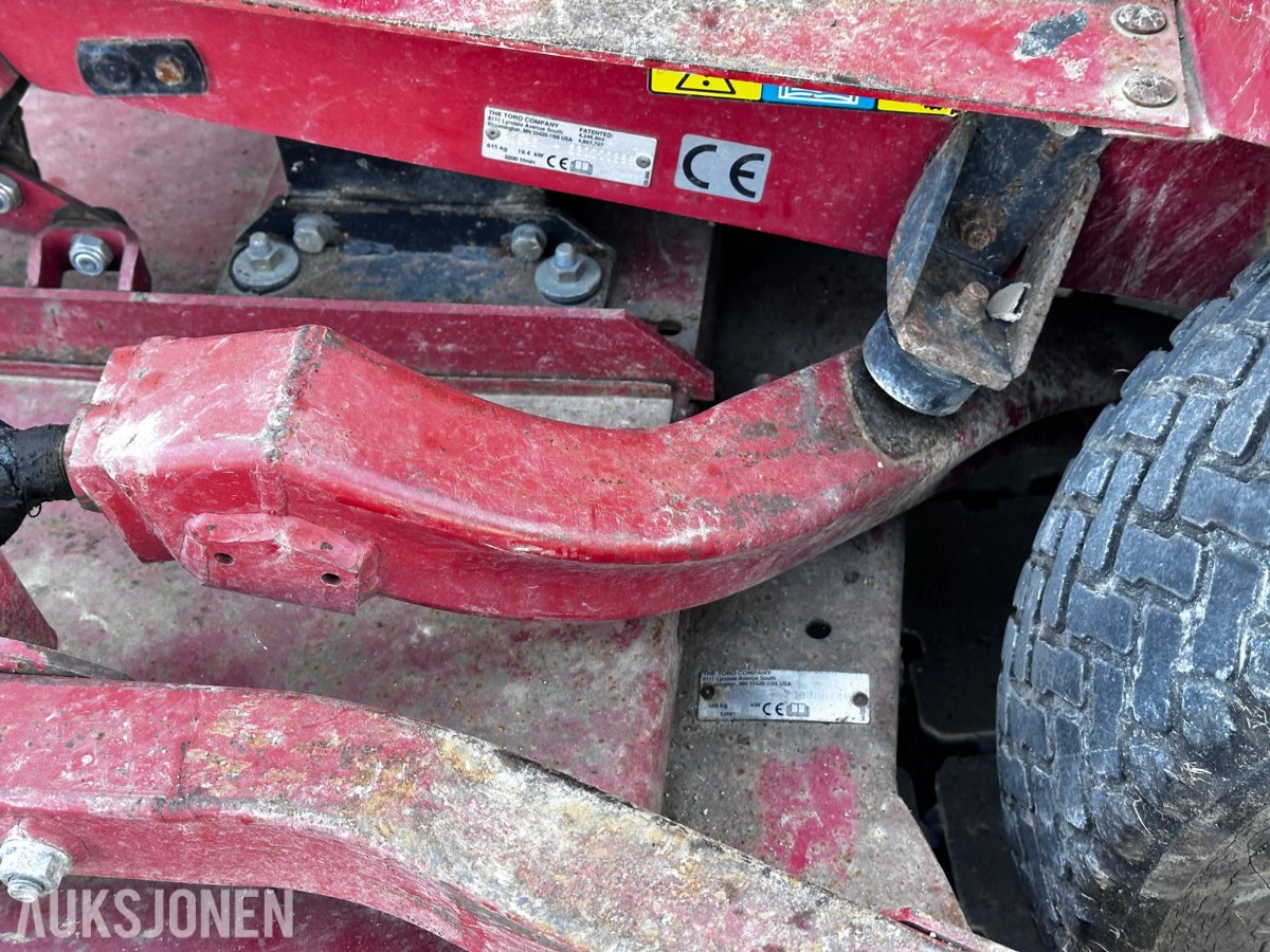 Toro Groundsmaster 228D gressklipper – 4WD – ca. 2260 timer – reparasjonsobjekt