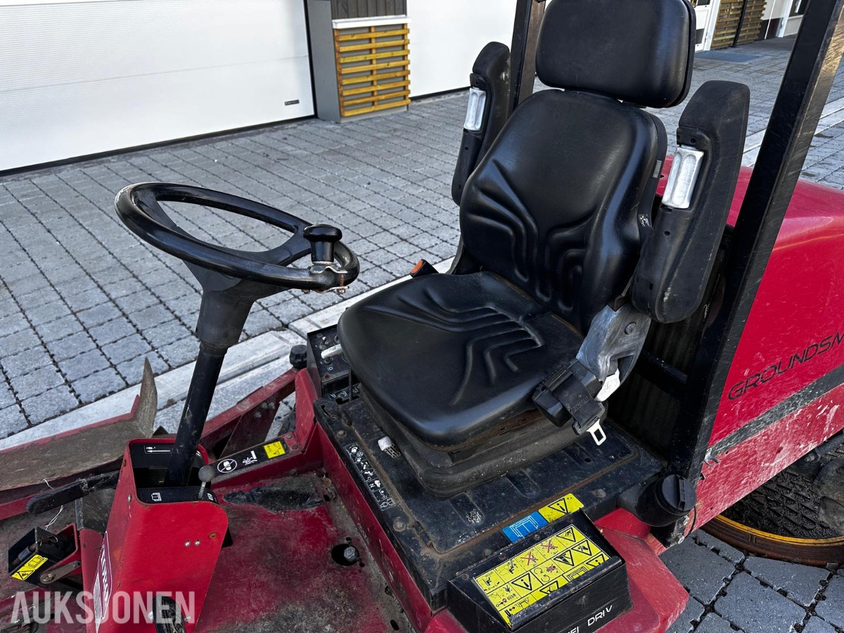 Toro Groundsmaster 228D gressklipper – 4WD – ca. 2260 timer – reparasjonsobjekt