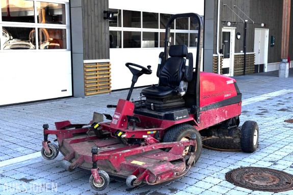 Toro Groundsmaster 228D gressklipper – 4WD – ca. 2260 timer – reparasjonsobjekt