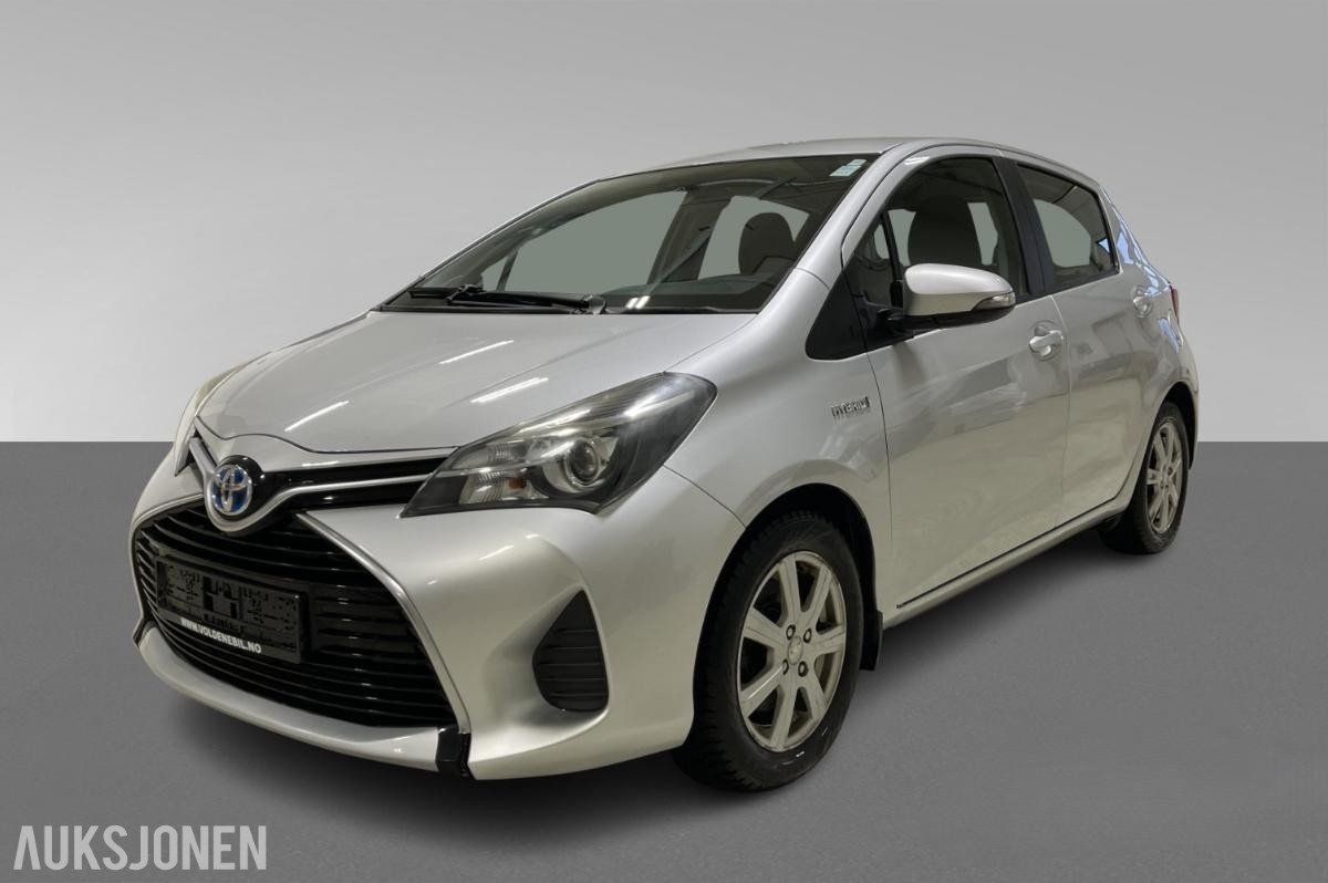2015 Toyota Yaris, 1,5 Hybrid Active e-CVT Historikk, 166789km