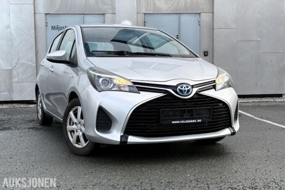 2015 Toyota Yaris, 1,5 Hybrid Active e-CVT Historikk, 166789km