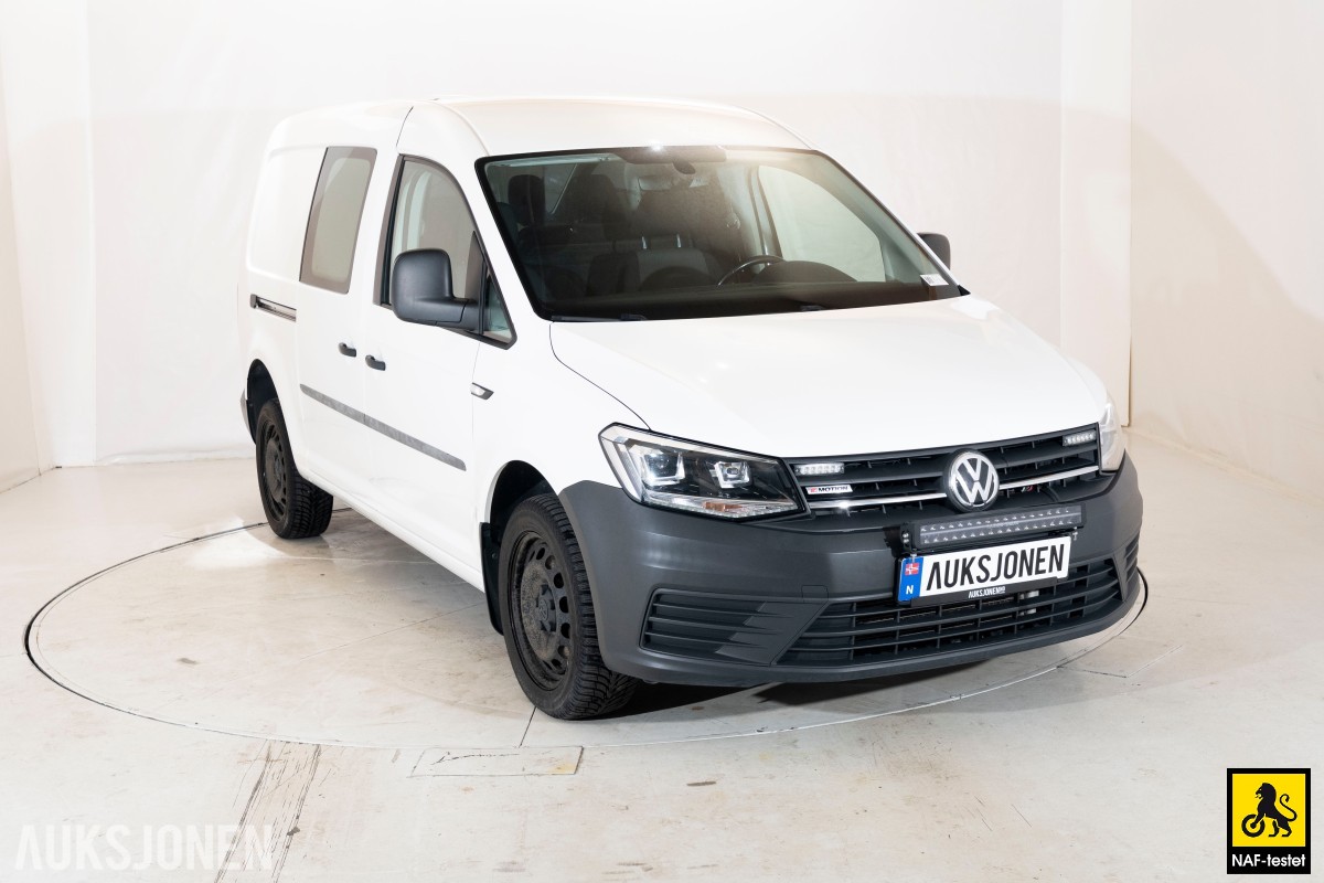 2018 Volkswagen Caddy Maxi 150HK TDI DSG 4MOTION HENGERFESTE VARMER KAMERA