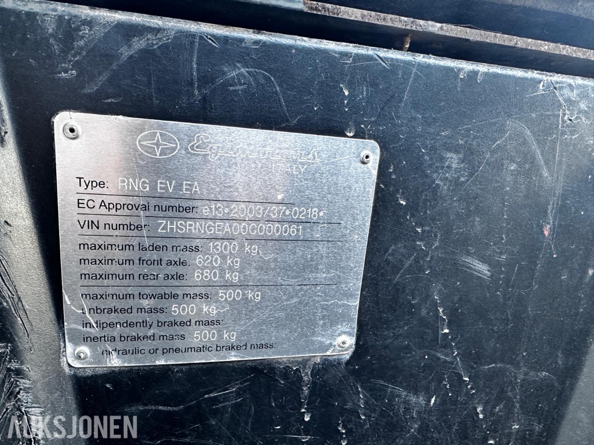 2012 Polaris Ranger Ev elektrisk UTV – 2-seter – reparasjonsobjekt