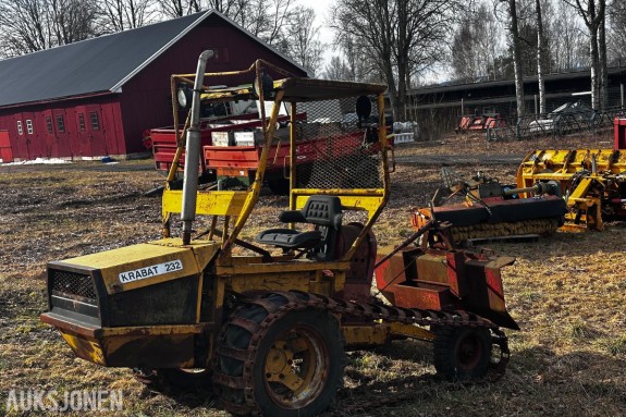 Krabat 232 beltegående skogsmaskin – prosjekt / reparasjonsobjekt