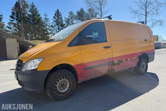2011 Mercedes-Benz VITO 2.1-136 D 4MATIC REP.OBJEKT.